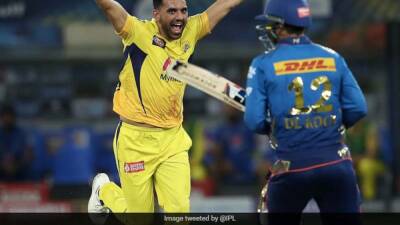 Deepak Chahar - "Really Wanted To Play": Deepak Chahar's Message After Injury Forces Him Out Of IPL - sports.ndtv.com - India -  Kolkata -  Chennai