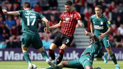 Nat Phillips - Chris Wilder - Nottingham Forest - Dominic Solanke - Adam Smith - Isaiah Jones - Todd Cantwell - Duncan Watmore - Joe Lumley - Marcus Tavernier - Mark Travers - Ethan Laird - Championship - Bournemouth jeered off as promotion bid stutters again with draw against Boro - bt.com