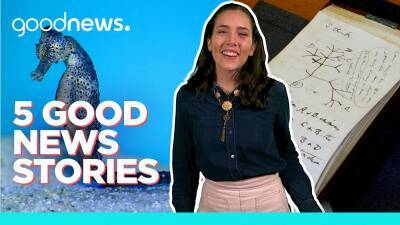 Good News: Mysterious return of Darwin's notebooks and a new record for women's football - euronews.com - county Santa Cruz