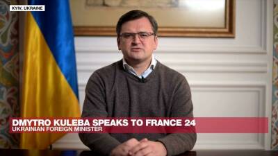 Ukrainian FM Kuleba urges France to call atrocities in Ukraine a 'genocide'