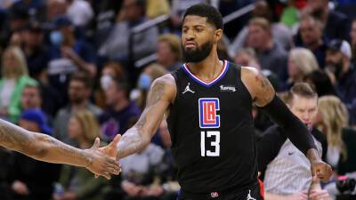 Paul George out for Clippers' play-in game vs. Pelicans