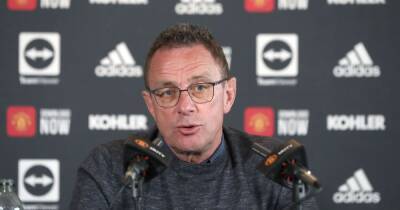 Ralf Rangnick admits Manchester United squad is not easy to manage