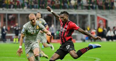 Stefano Pioli - Rafael Leao - Pierre Kalulu - Soccer-Milan return to top of Serie A with battling victory over Genoa - msn.com - Brazil