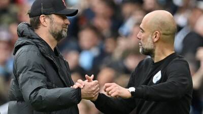 Klopp not thinking about quadruple as Liverpool take on Manchester City again