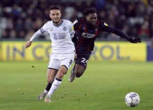 Matt Grimes reacts to personal Swansea City moment in Barnsley stalemate