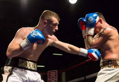 Boxxer Series - the Lightweight tournament at the Skydome Coventy; Rainham's Brooklyn Tilley meets Shaun Cooper in the first round