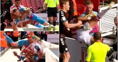 Stoke 0-1 Bristol City: Chaotic brawl had fans in stitches
