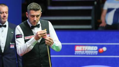 World Snooker Championship 2022 - Mark Selby leads Jamie Jones at interval, Zhao Xintong in control against Jamie Clarke