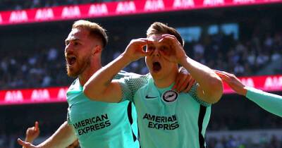 Antonio Conte - Aston Villa - Hugo Lloris - Harry Kane - Leandro Trossard - Soccer-Tottenham's top-four hopes dented by home loss to Brighton - msn.com - Belgium -  Brighton - county Southampton