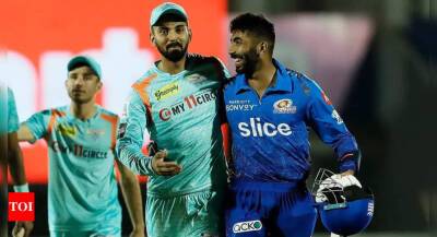 Fabian Allen - IPL 2022, Mumbai Indians vs Lucknow Super Giants Highlights: Rahul's special 103 helps LSG hand MI their sixth successive defeat - timesofindia.indiatimes.com - India