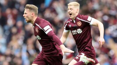 Stephen Kingsley ‘delighted’ after improvised goal fires Hearts into cup final