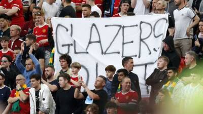 Man United supporters protest against club ownership before Norwich game