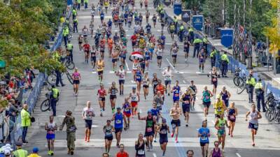 Runners 'pumped' as Boston Marathon returns to April