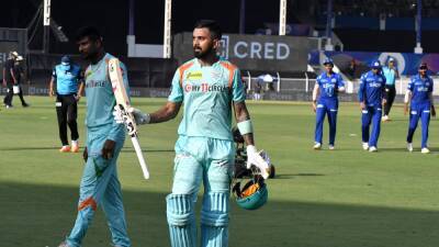 IPL 2022: LSG Captain KL Rahul Fined Rs 12 Lakh For Slow Over Rate vs Mumbai Indians