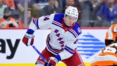 Rangers' Kakko ruled out with lower-body injury