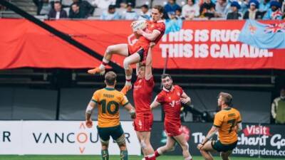 Canada squanders early lead, unable to hold off Australia in rugby 7s opener in Vancouver