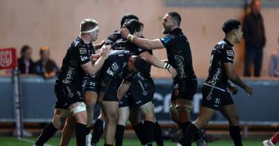 Scarlets 27-38 Dragons: Two late tries seal Dragons’ first win since October