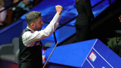 Mark Selby - Jamie Jones - Mark Selby makes 100th World Championship century in securing victory over Jamie Jones in first round - eurosport.com - county Jones -  Sheffield