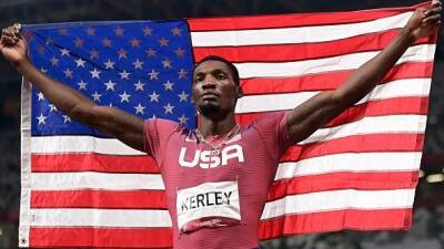 Fred Kerley edges Michael Norman in USATF Golden Games classic