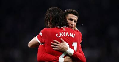 Edinson Cavani could have one final job to do at Manchester United with Cristiano Ronaldo