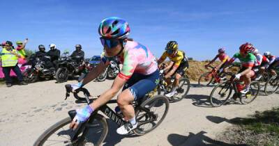 Chabbey sprints to Paris-Roubaix fourth despite twisted handlebars