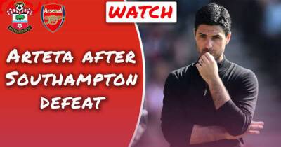 Arsenal news: Mikel Arteta's verdict after Southampton loss and latest on Florian Grillitsch