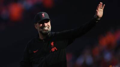 Sadio Mane - Juergen Klopp - Liverpool manager Klopp plays down talk of quadruple win - channelnewsasia.com - Manchester