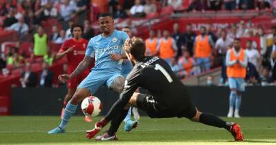 Gabriel Jesus summed up his Man City career in two games against Liverpool FC