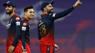 Bollywood star Anushka Sharma cheers on Virat Kohli and Bangalore to IPL win - in pictures