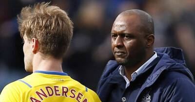 Vieira warns Palace against thinking Chelsea will be mentally shot