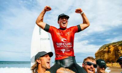 Carissa Moore - ‘It’s taken all of me’: Australian surfer Tyler Wright wins at Bells Beach - theguardian.com - Australia - county Tyler - county Wright - county Moore