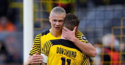 Erling Haaland back on the scoresheet as Borussia Dortmund hit Wolfsburg for six
