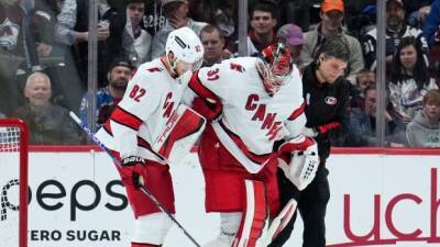Hurricanes' Andersen to have MRI in coming days