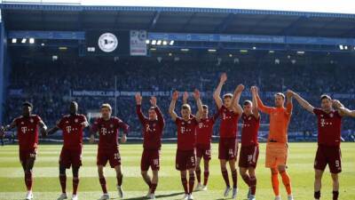Bayern edge closer to Bundesliga title after win at Arminia