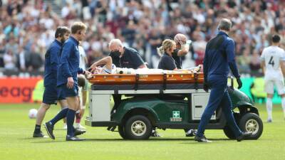 West Ham 1-1 Burnley: Ashley Westwood stretchered off as Tomas Soucek salvages a draw for Hammers