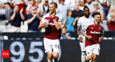 EPL: Soucek strike helps West Ham draw with managerless Burnley