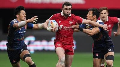 Inspiring goal-line tackle paves way for Canada in rugby 7s win over Japan