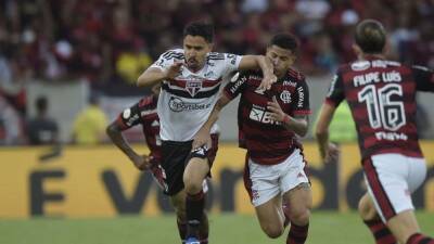 Andrew Downie - Second-half goals help Flamengo to 3-1 win over Sao Paulo - channelnewsasia.com -  Sao Paulo -  Rio De Janeiro