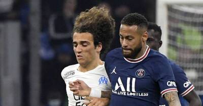 Matteo Guendouzi - Watch: Neymar's angry reaction as PSG star booked for challenge on Guendouzi - msn.com