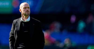 Erik ten Hag dismisses Manchester United question after painful Ajax loss