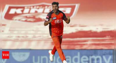 Liam Livingstone - Aiden Markram - Nicholas Pooran - IPL 2022, PBKS vs SRH: After Umran Malik’s searing spell, Aiden Markram gets Sunrisers Hyderabad to 4th successive win - timesofindia.indiatimes.com -  Mumbai -  Hyderabad