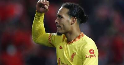 Soccer-Completing the quadruple 'almost impossible', says Liverpool's van Dijk