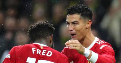 Fred makes Cristiano Ronaldo joke when picking Manchester United player of the season