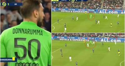 Gianluigi Donnarumma's bizarre attempt to waste time leads to strangest yellow card of the season