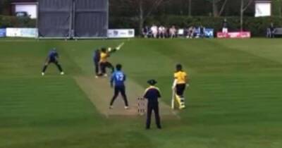 Carlos Brathwaite gets first ball duck and has car stolen on debut for village cricket team
