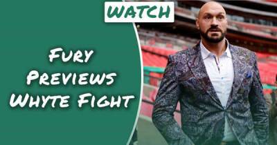 Tyson Fury - Man United - Dillian Whyte compares Tyson Fury to a toilet ahead of world title fight - msn.com - London
