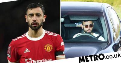 Bruno Fernandes involved in car crash ahead of Manchester United’s Premier League match vs Liverpool