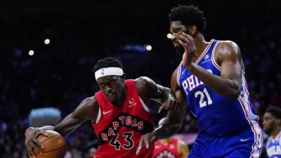 Joel Embiid - Scottie Barnes - Chris Boucher - Raptors looking to adjust to 76ers' physicality in Game 2 on TSN - tsn.ca -  Philadelphia