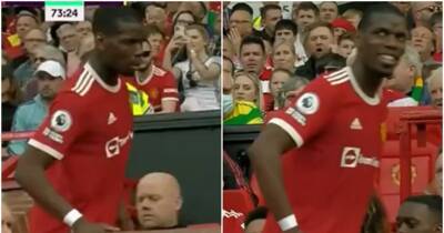Paul Pogba: Man Utd star's reaction to fans' chant vs Norwich