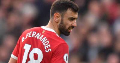 Man Utd star Fernandes involved in car crash before Liverpool clash